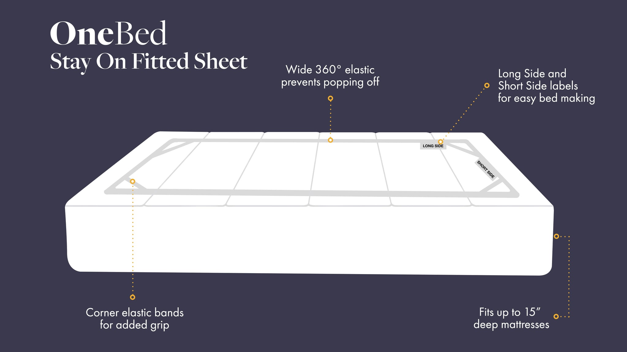 Cool Bamboo Split King Sheet Set