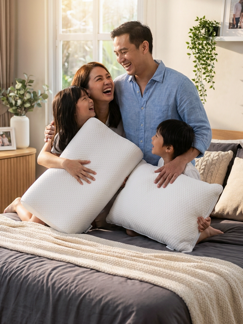 One Bed Max Adjustable Pillow Combo Pack