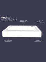 Luxe Stay On Fitted Sheet