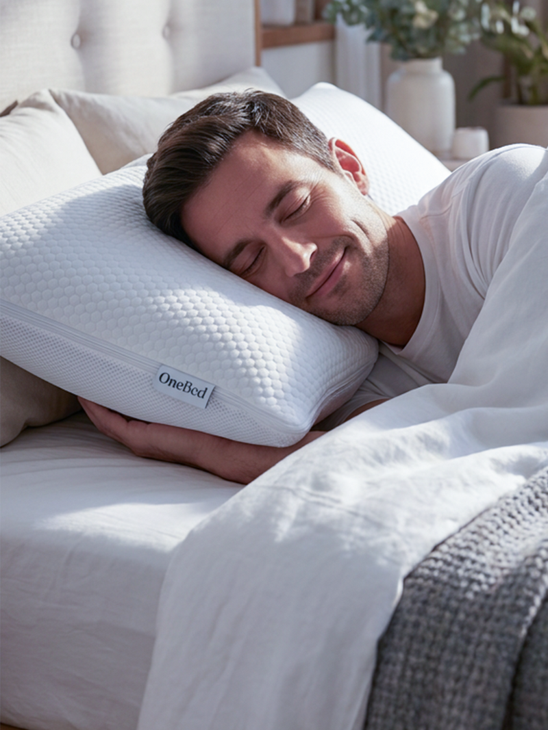 One Bed Max Adjustable Pillow Combo Pack