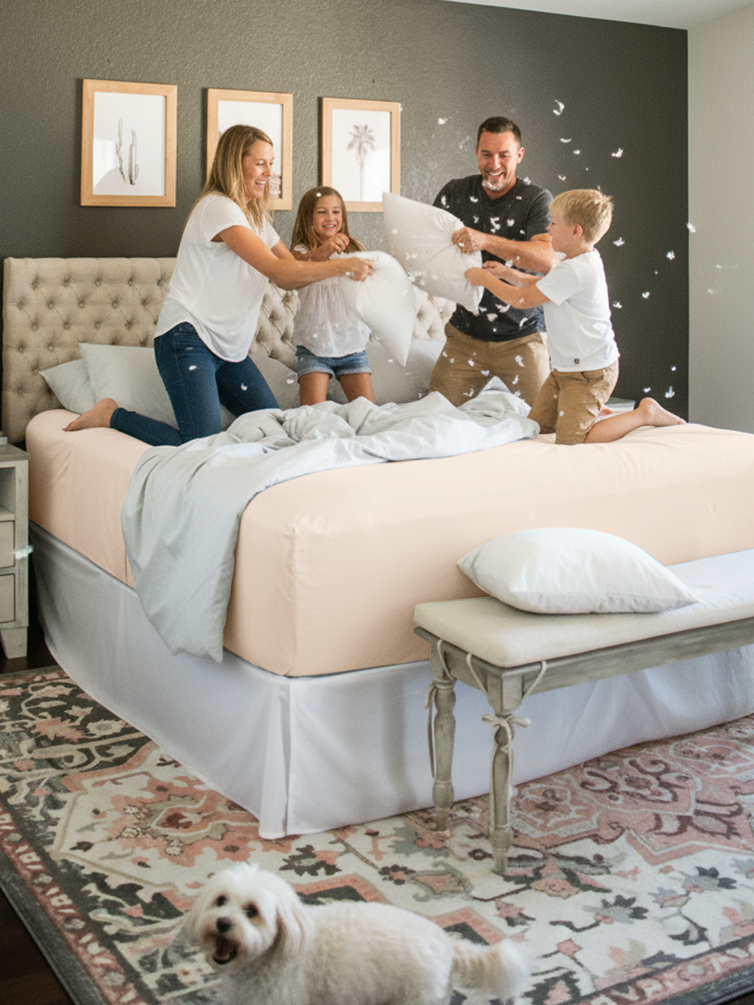 Luxe Stay On Fitted Sheet