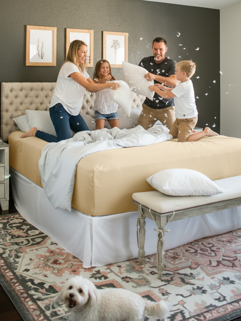 Luxe Stay On Fitted Sheet