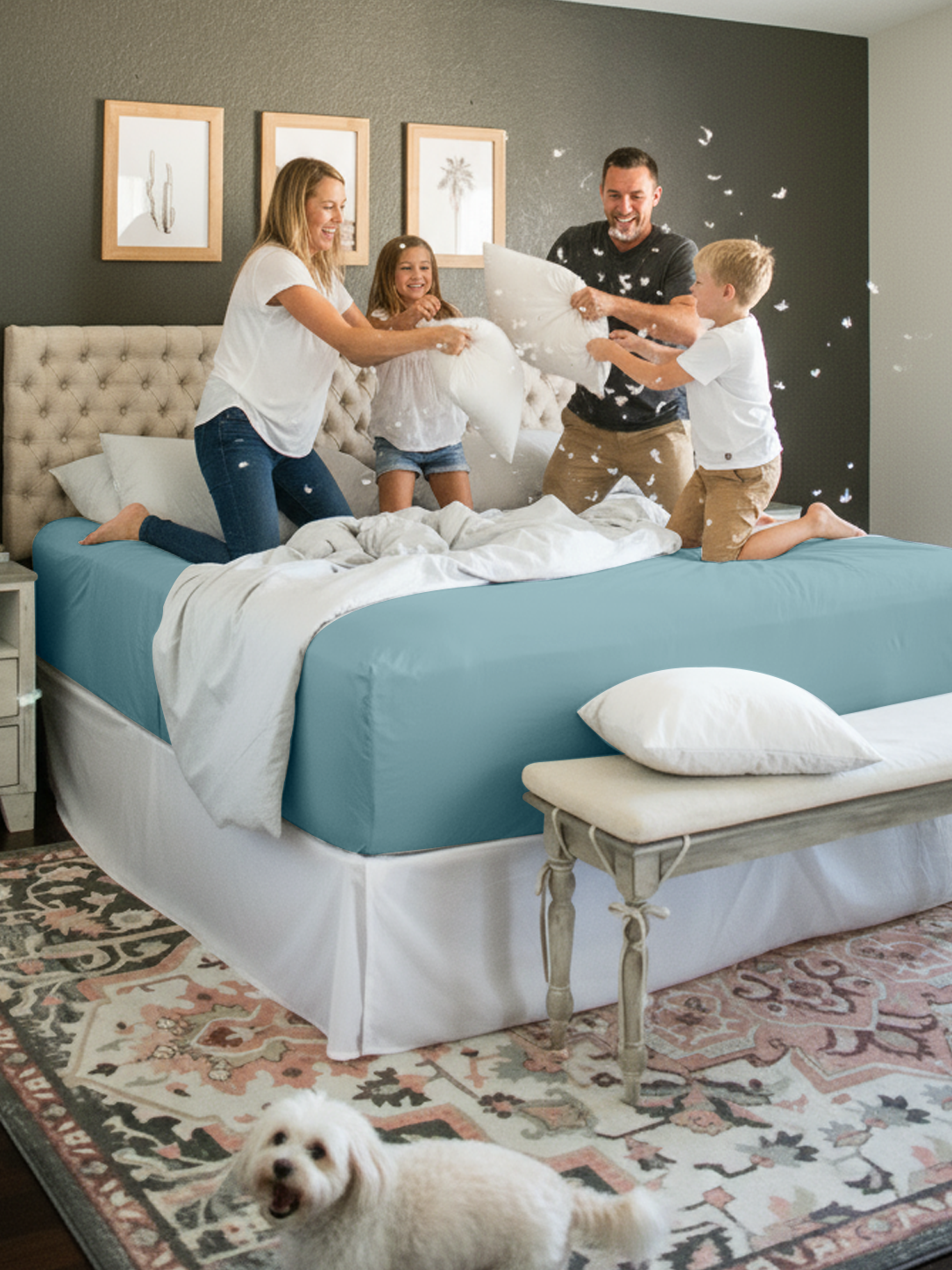 Luxe Stay On Fitted Sheet