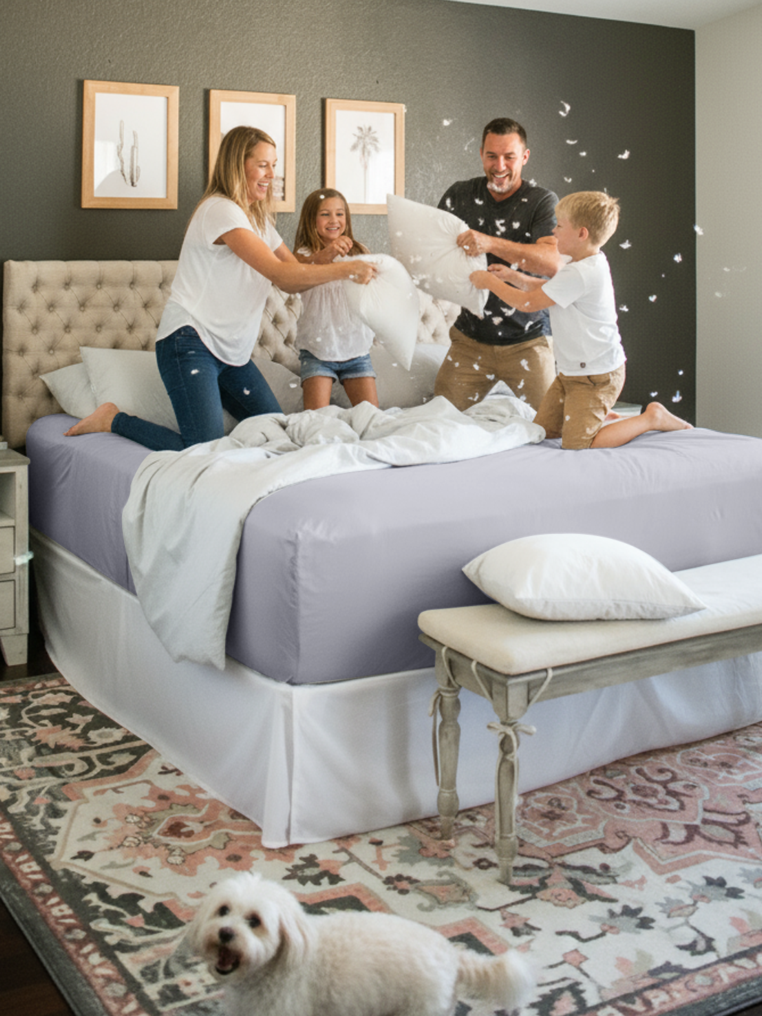 Luxe Stay On Fitted Sheet