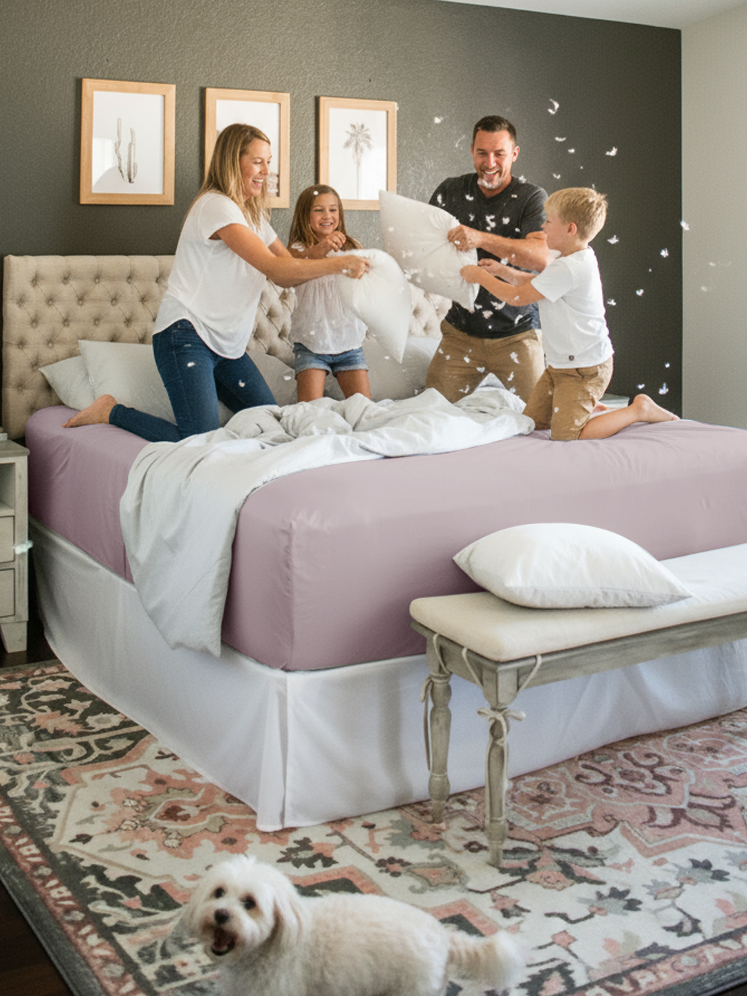 Luxe Stay On Fitted Sheet