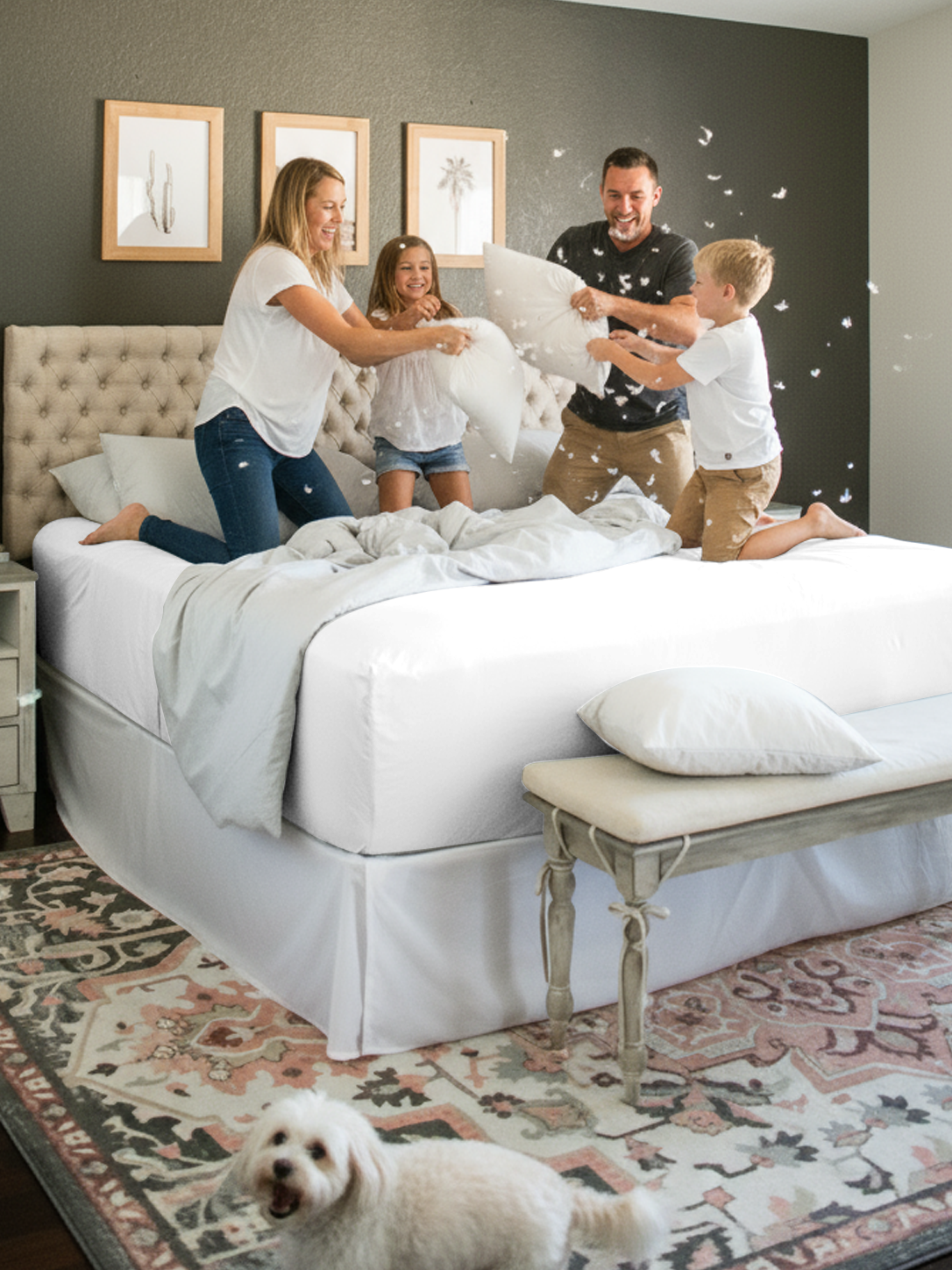 Luxe Stay On Fitted Sheet