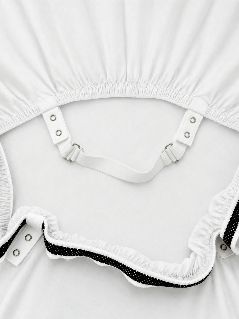 Luxe Snap On Fitted Sheet