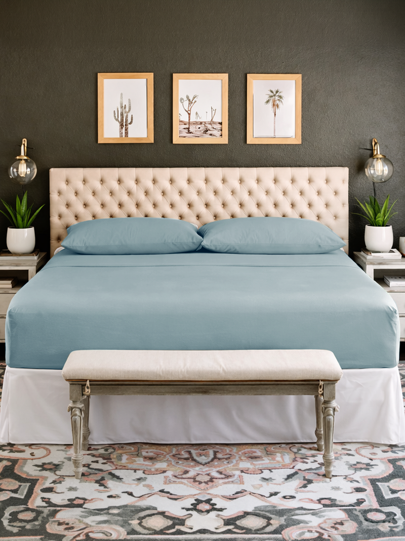Cool Easy On Flat Sheet (w/ Corner Buttons)