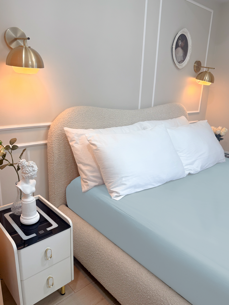 Luxe Snap On Fitted Sheet