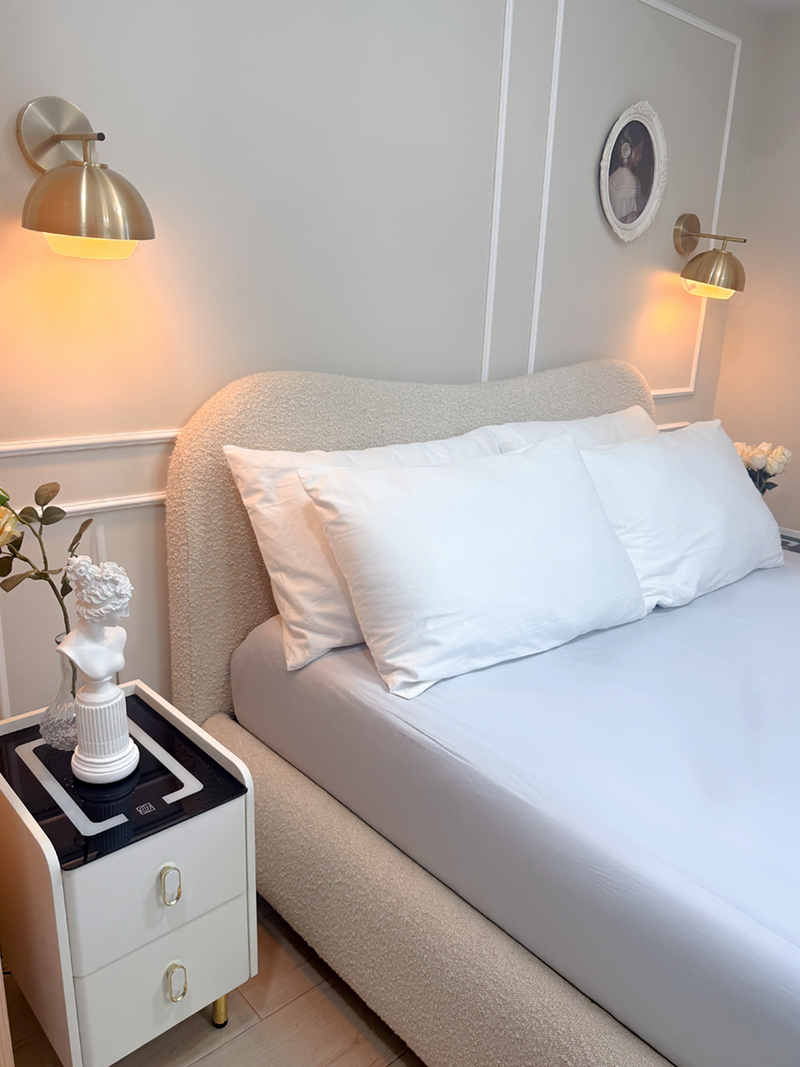 Luxe Snap On Fitted Sheet