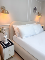 Luxe Snap On Fitted Sheet