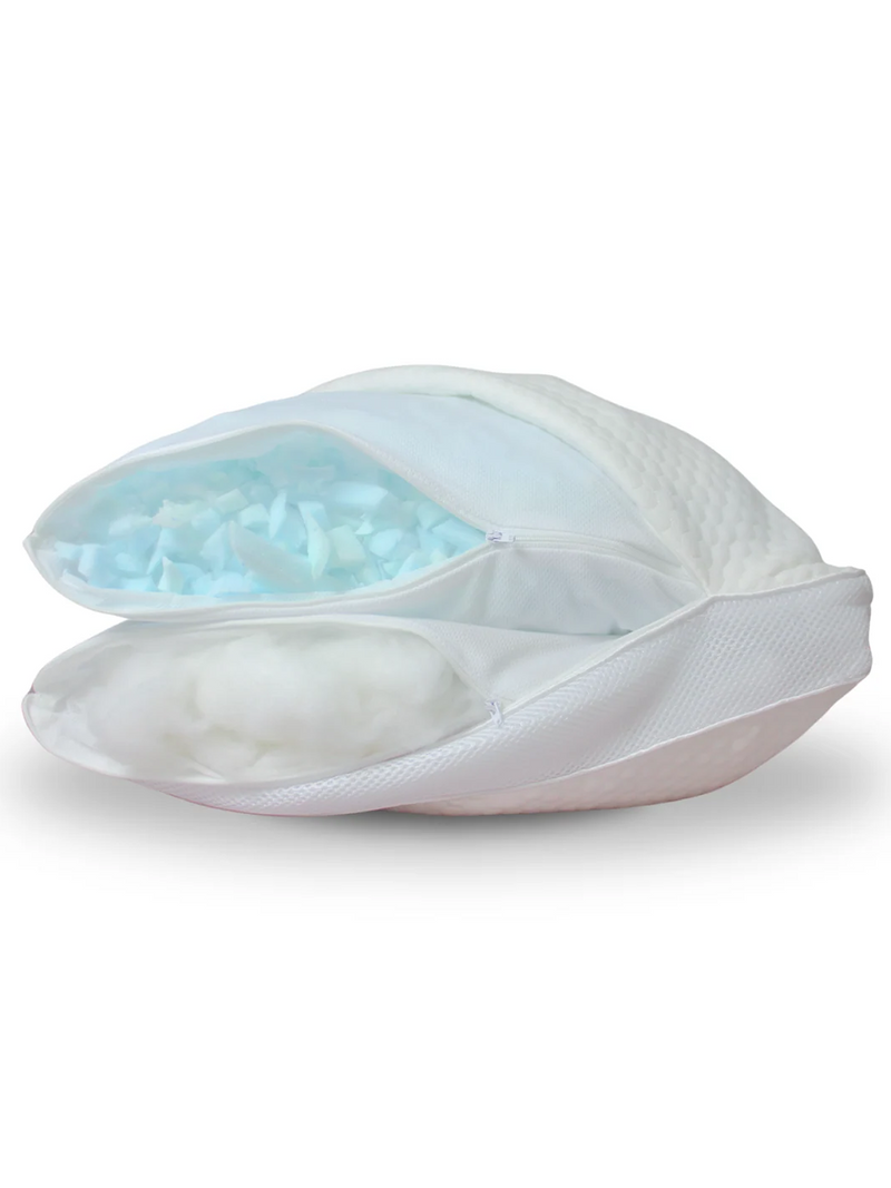 One Bed Max Adjustable Pillow Combo Pack