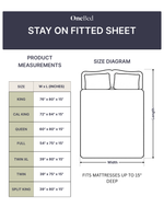 Cool Stay On Fitted Sheet