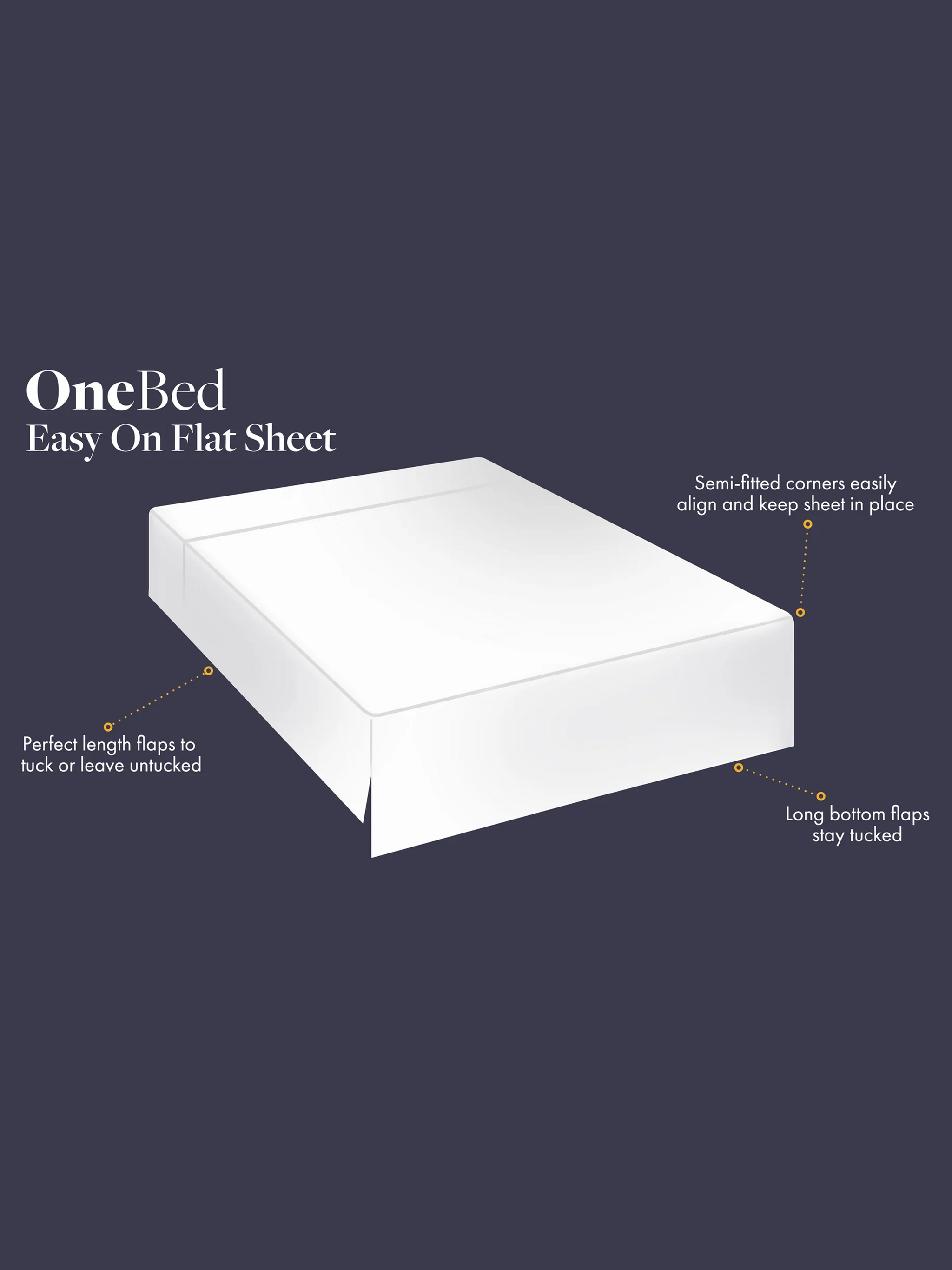 Cool Bamboo Easy On Flat Sheet