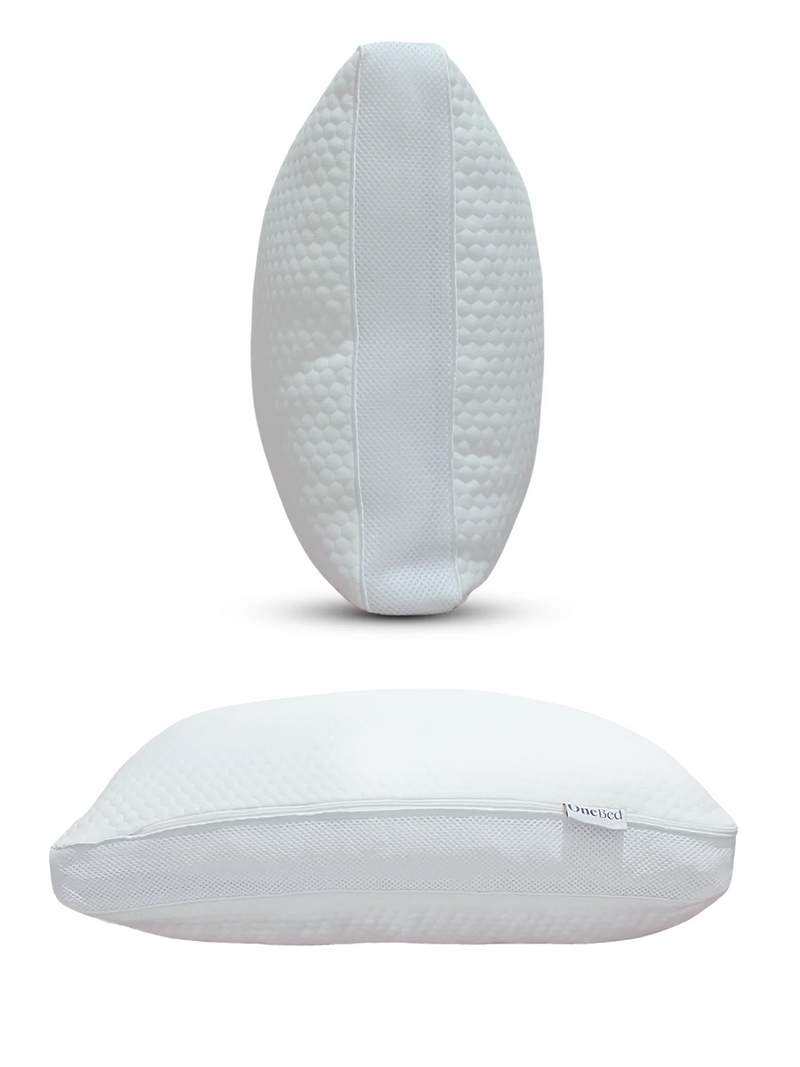 One Bed Max Adjustable Pillow Combo Pack