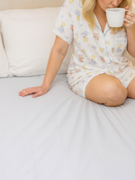 Luxe Snap On Fitted Sheet