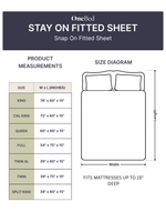 Luxe Snap On Fitted Sheet