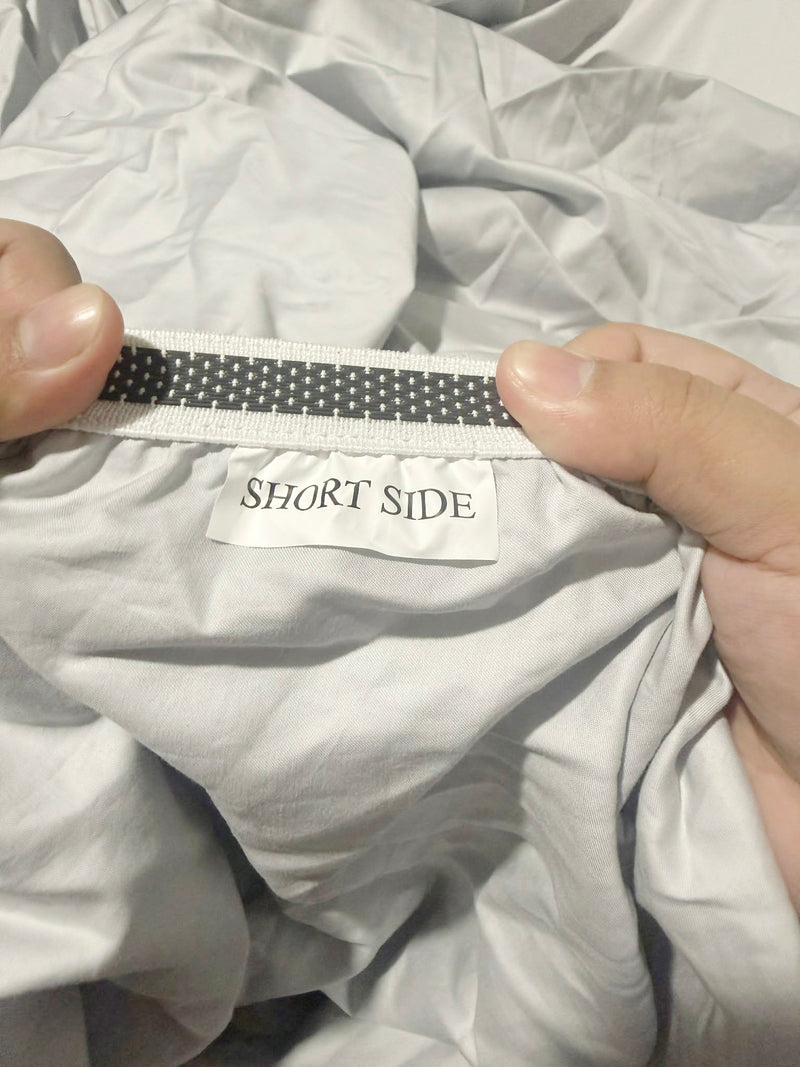 Long side, short side labels