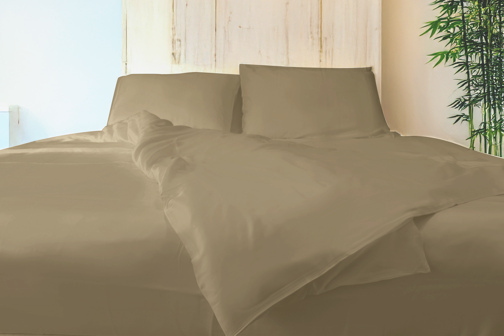 Cool Bamboo Split King Sheet Set