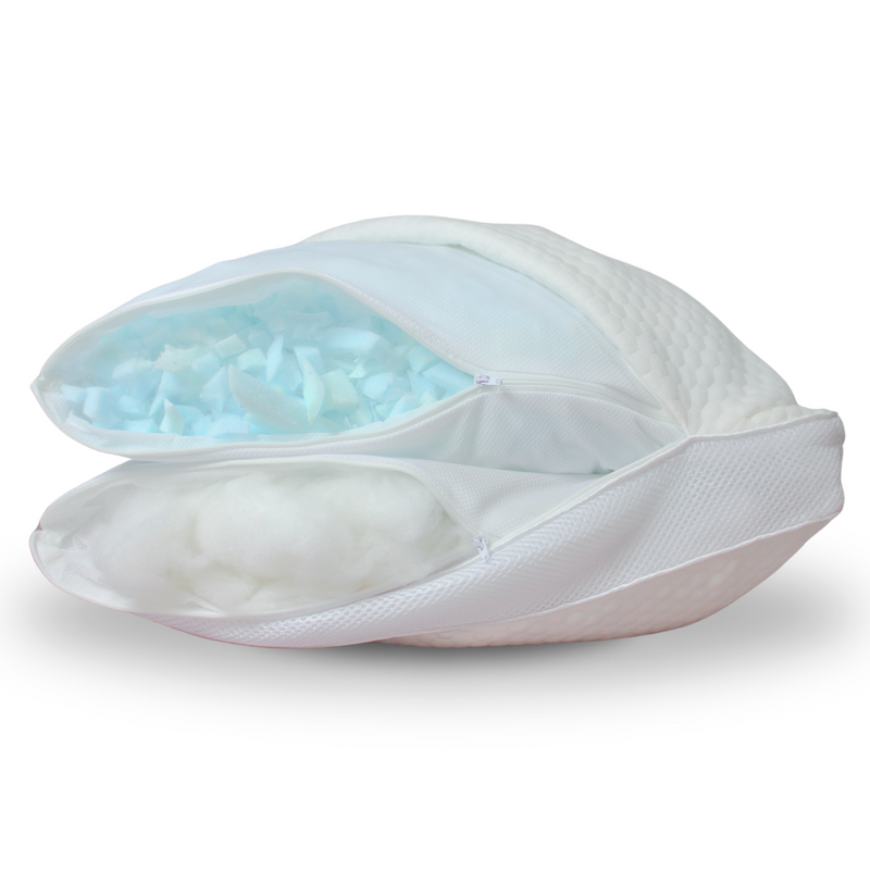 One Bed Max Adjustable Pillow Combo Pack