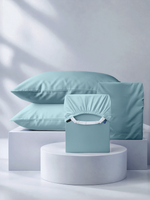 Cool Bamboo Snap On Split King Sheet Set