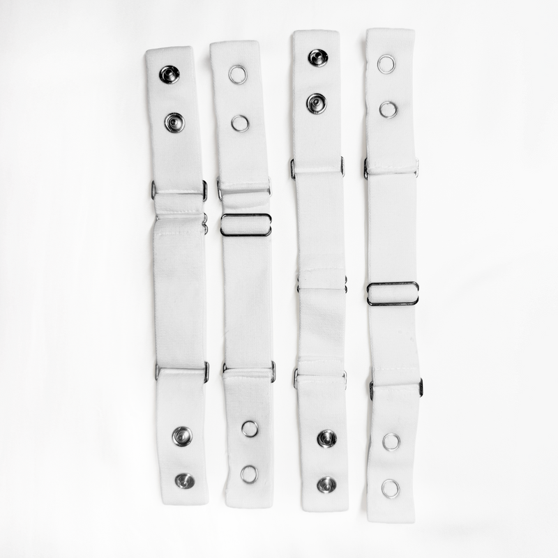 Snap On Corner Adjustable Straps (Pack of 4)