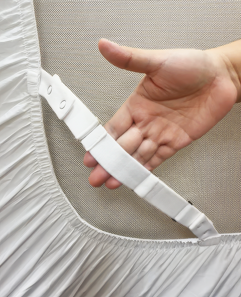 Snap On Corner Adjustable Straps (Pack of 4)