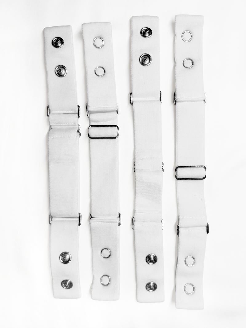 Snap On Corner Adjustable Straps (Pack of 4)