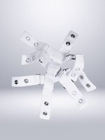 Snap On Corner Adjustable Straps (Pack of 4)