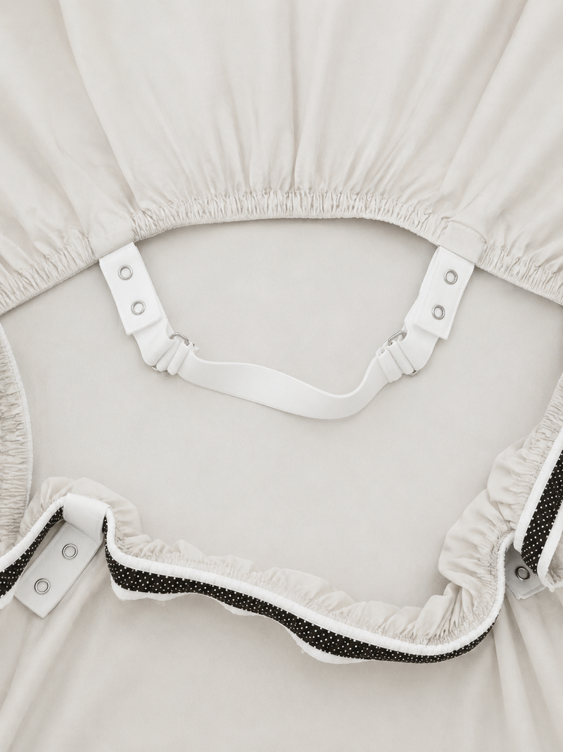 Cool Bamboo Snap On Fitted Sheet