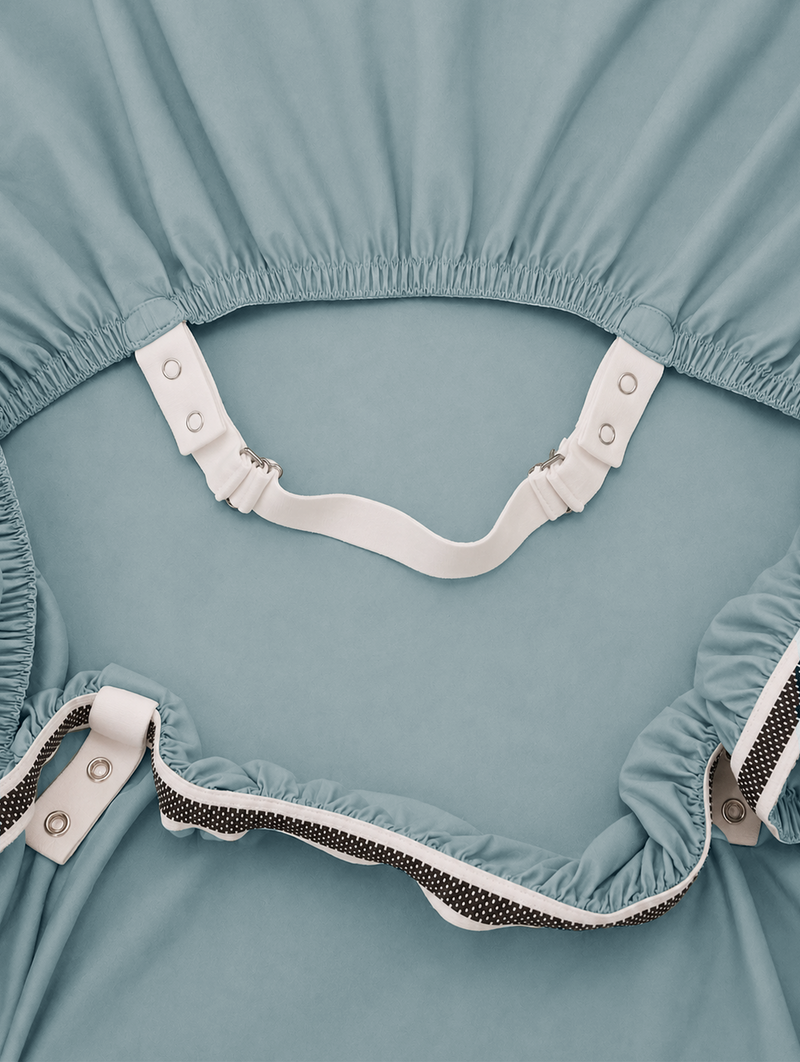 Cool Bamboo Snap On Fitted Sheet