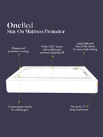 One Bed Stay On Mattress Protector