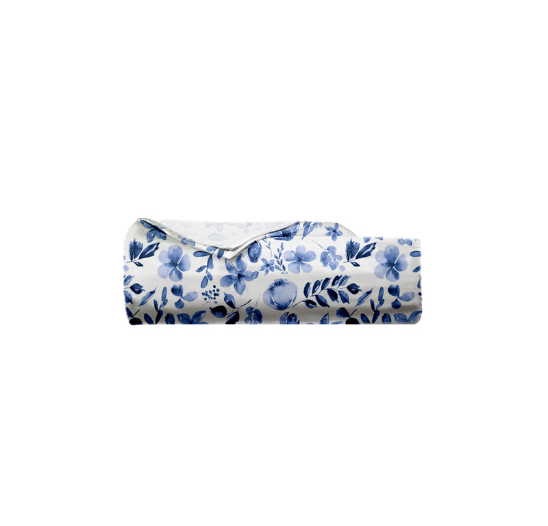 Cool Botanical Easy On Flat Sheet (w/ Corner Buttons)