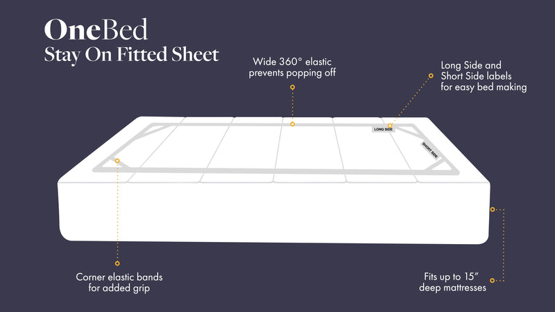 Cool Bamboo Split King Sheet Set