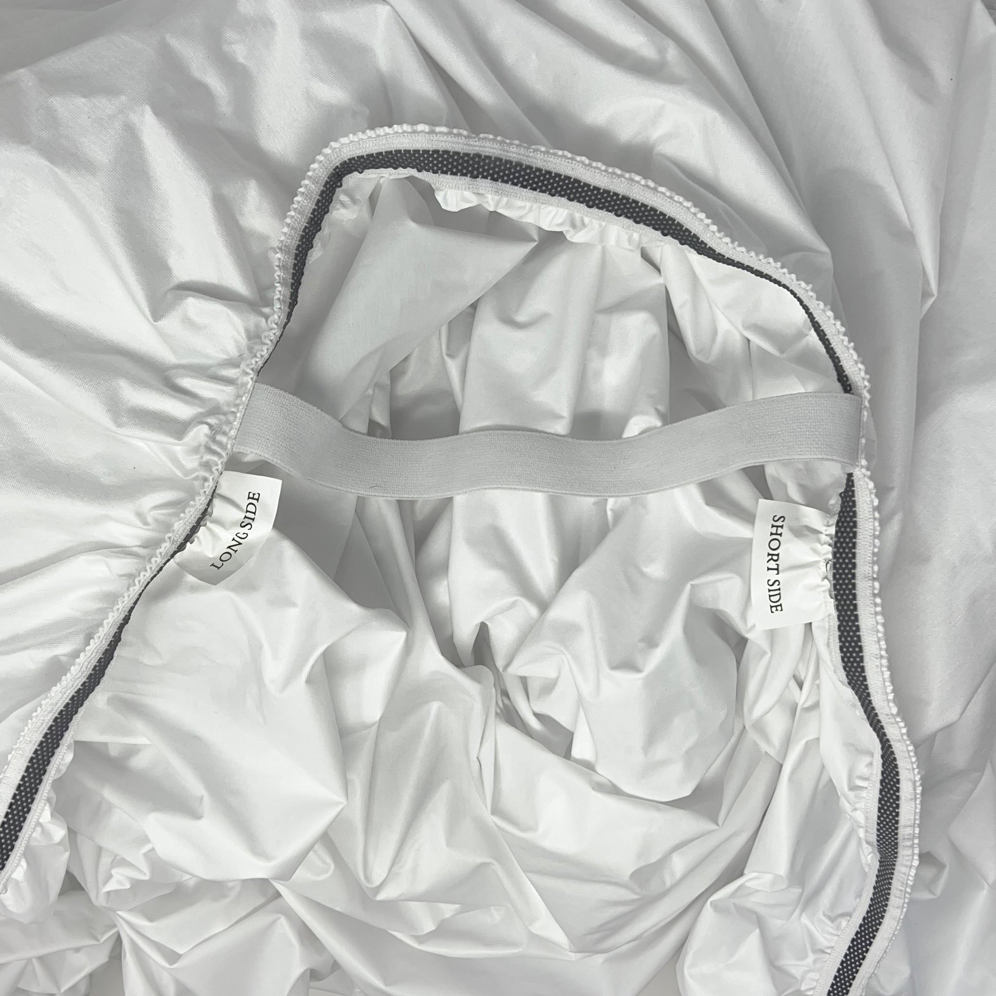 One Bed Mattress Protector Components
